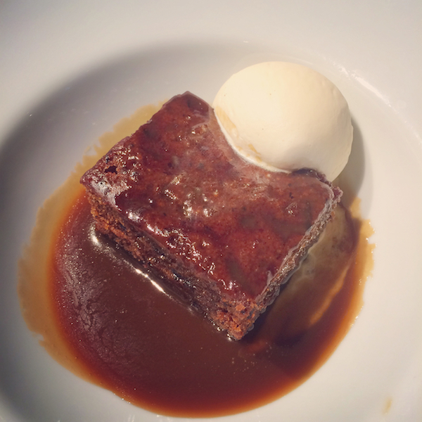 Le Petit Chateau sticky toffee