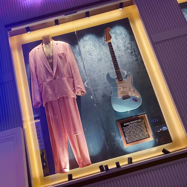 Hard Rock Cafe Newcastle Mark Knopfler outfit