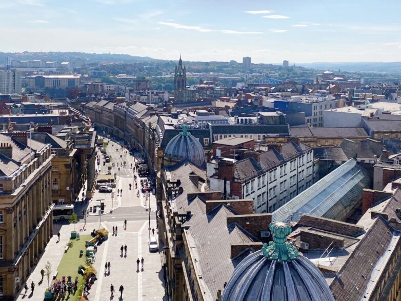 How to climb Grey’s Monument in Newcastle