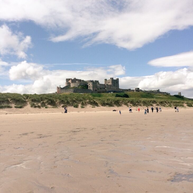 Bamburgh beach