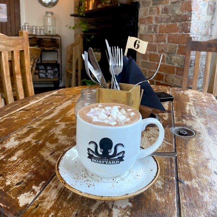 Boatyard hot chocolate