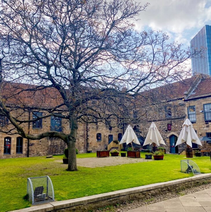 Blackfriars courtyard