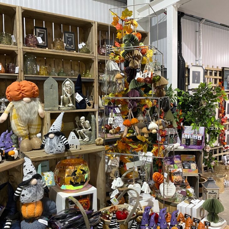 Brocksbushes Halloween display