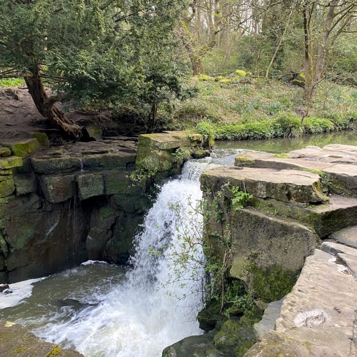 Jesmond Dene waterfall