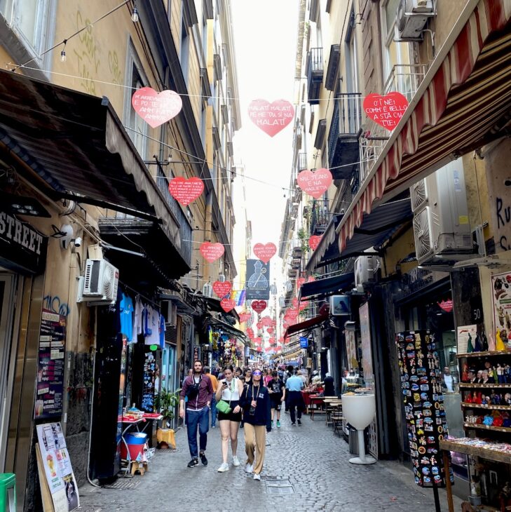 Naples street scene