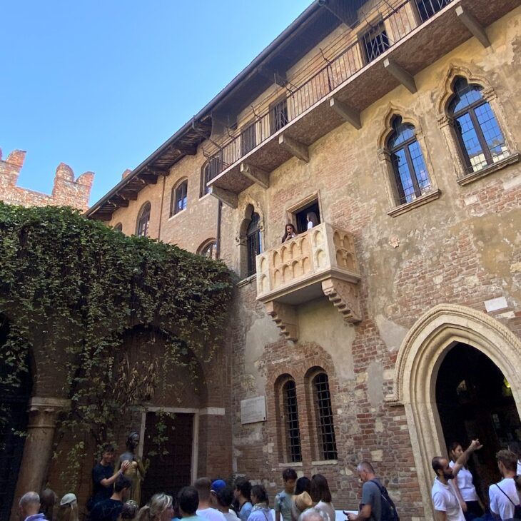 Verona Juliet's balcony