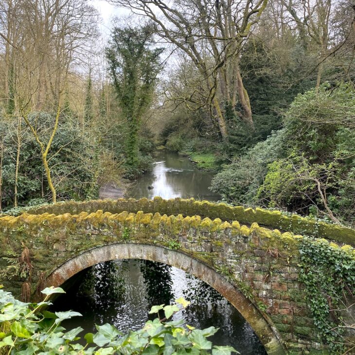 Jesmond Dene stone bridge