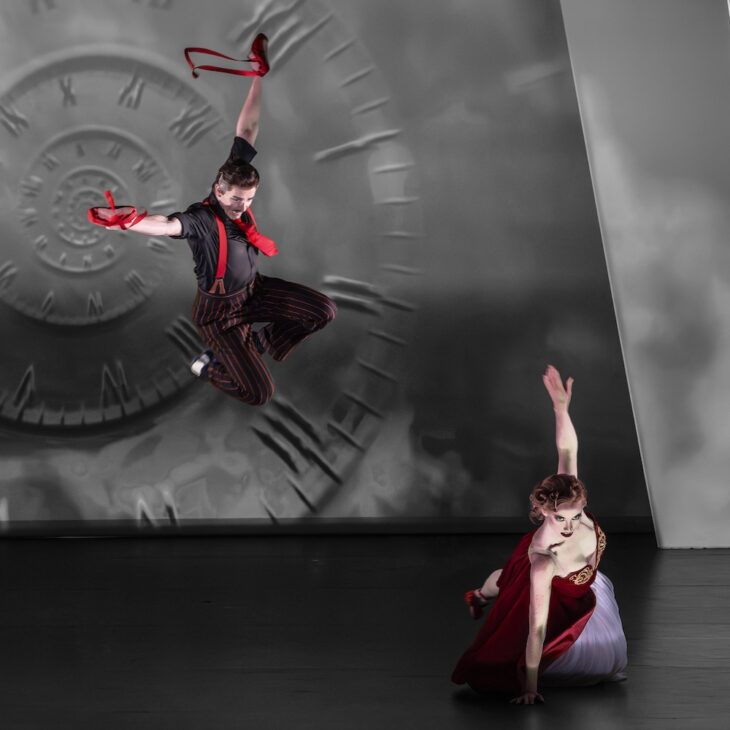 Red Shoes dancing