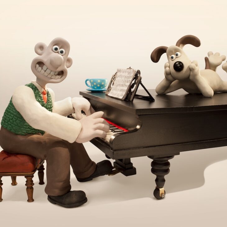 Wallace and Gromit (piano) [©️ & TM Aardman _ W&G Ltd 2021. All rights reserved